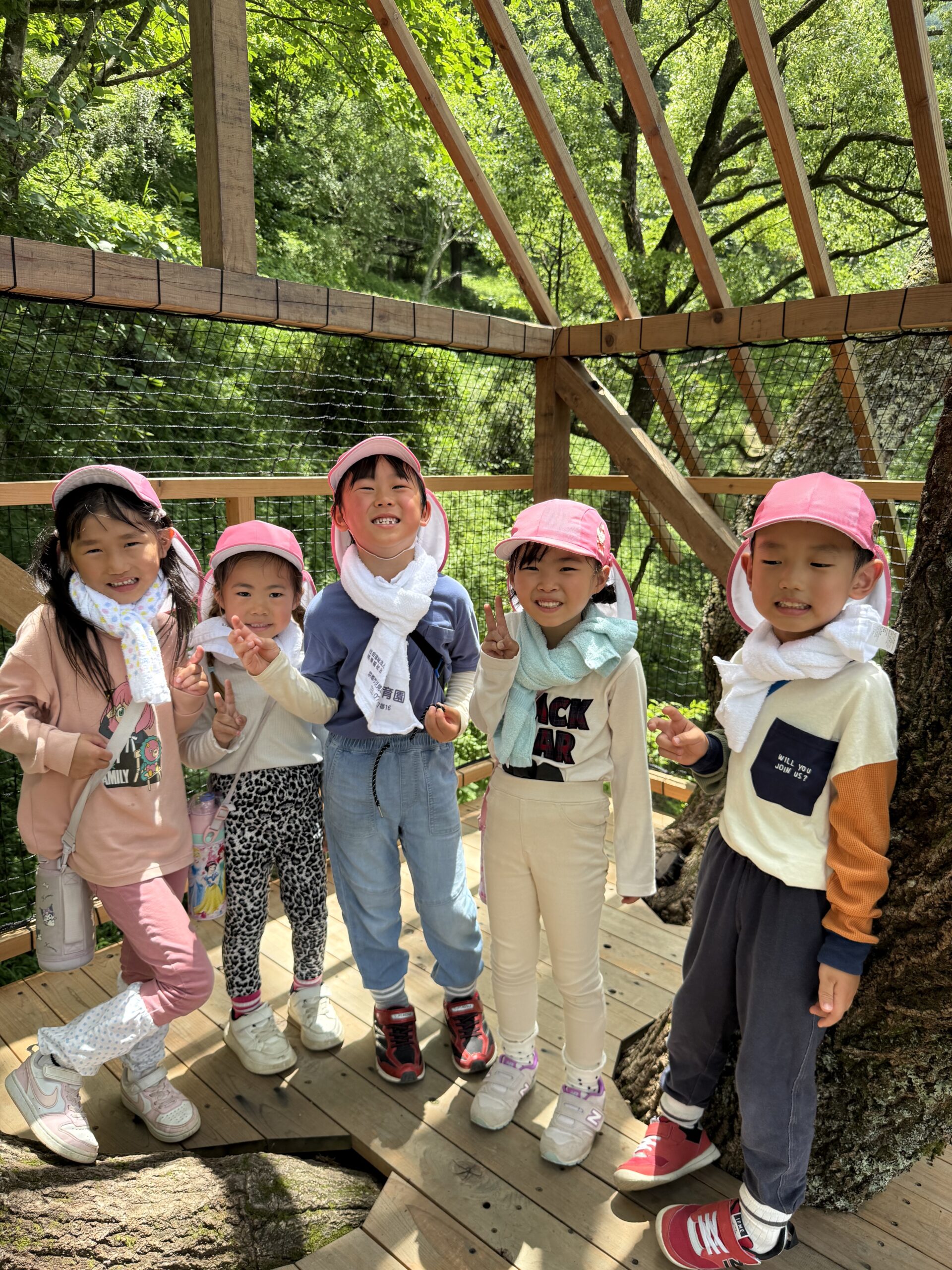 園児たちの様子