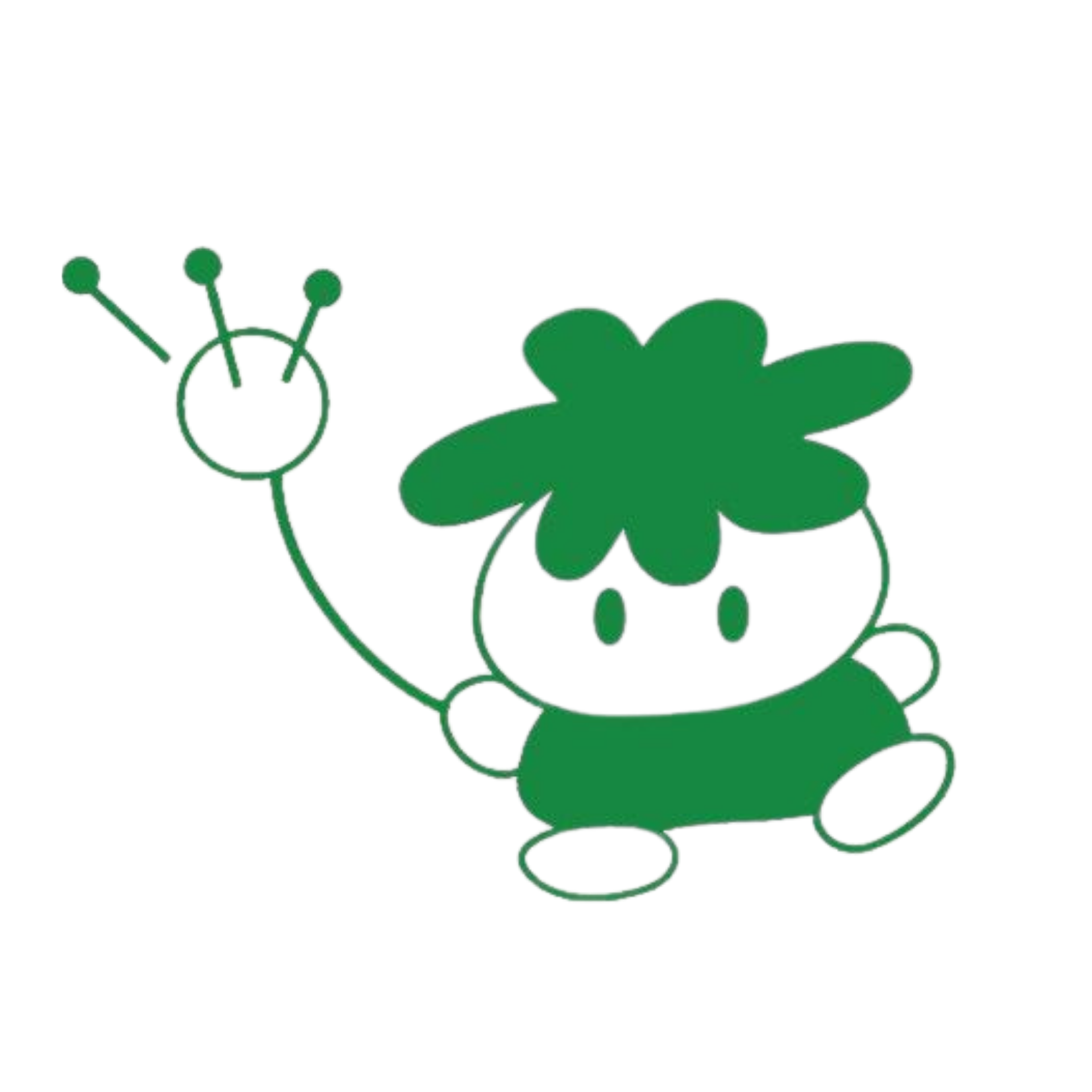 歩くキャラクター