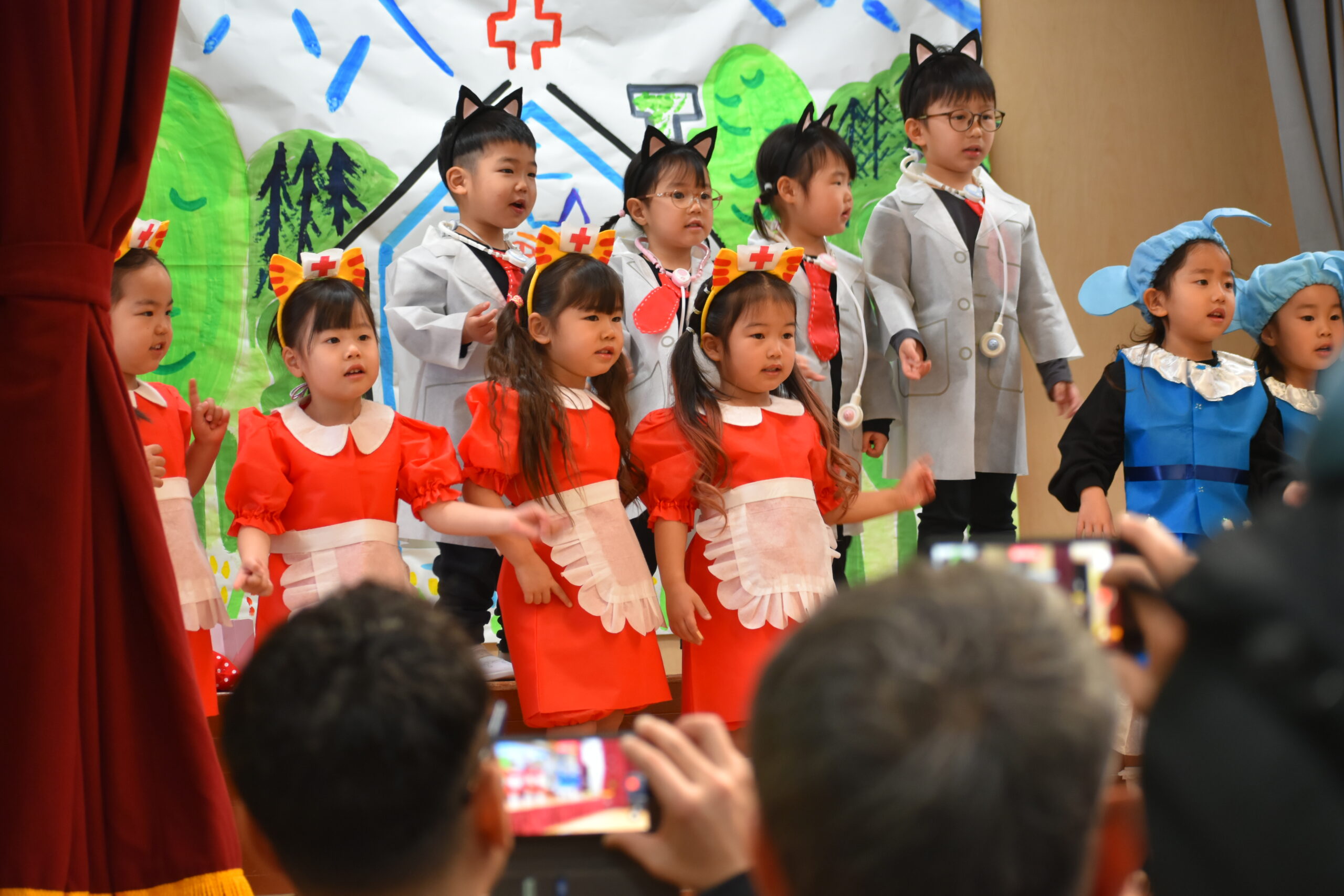 園児たちの様子